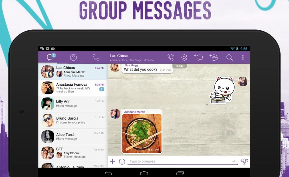 Viber messenger  App::By Viber Media