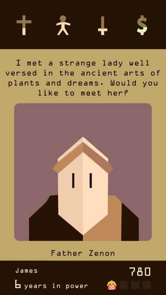 You're the King of Your Own Kingdom in Reigns by Devolver Digital