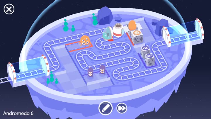 Get Aliens Home in Cosmic Express, a Cute Puzzler
